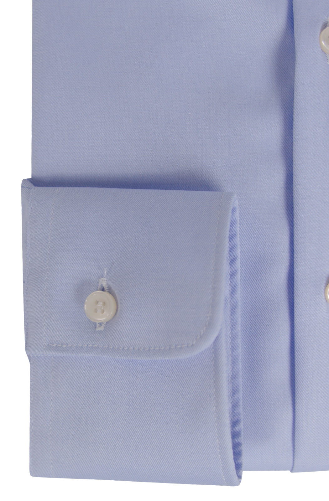 Camicia uomo slim COTTONSTIR in puro cotone twill no-stiro.  Disponibile in bianco e azzurro - Celeste