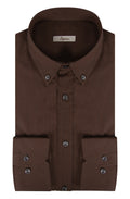 Camicia Gioke uomo in cotone con righe verticali