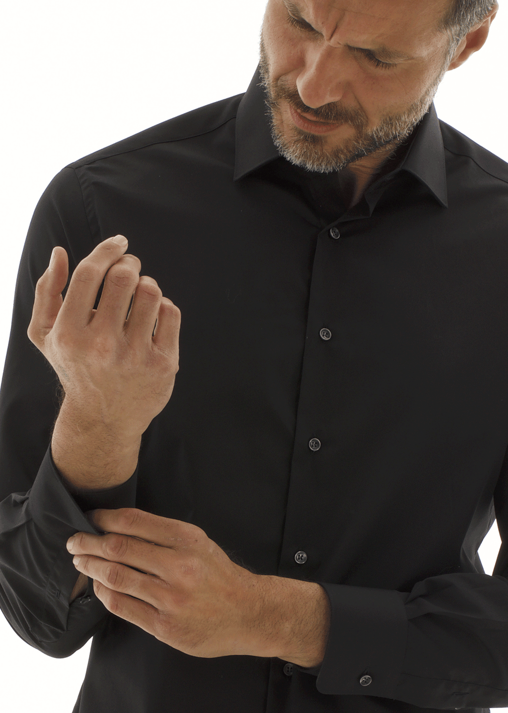 Camicia classic fit COTTONSTIR in puro cotone no-stiro. Popeline.   Ingram Uomo
