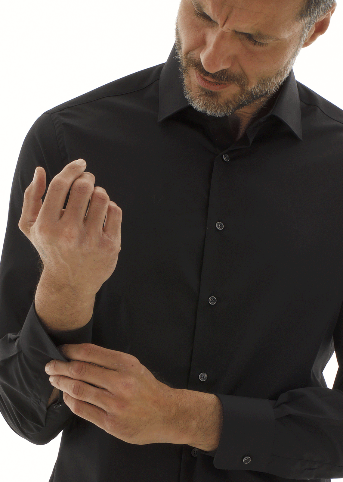 Camicia classic fit COTTONSTIR in puro cotone no-stiro. Popeline.   Ingram Uomo