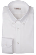 Camicia in oxford pinpoint, vestibilità slim. Ingram Uomo. - Bianco
