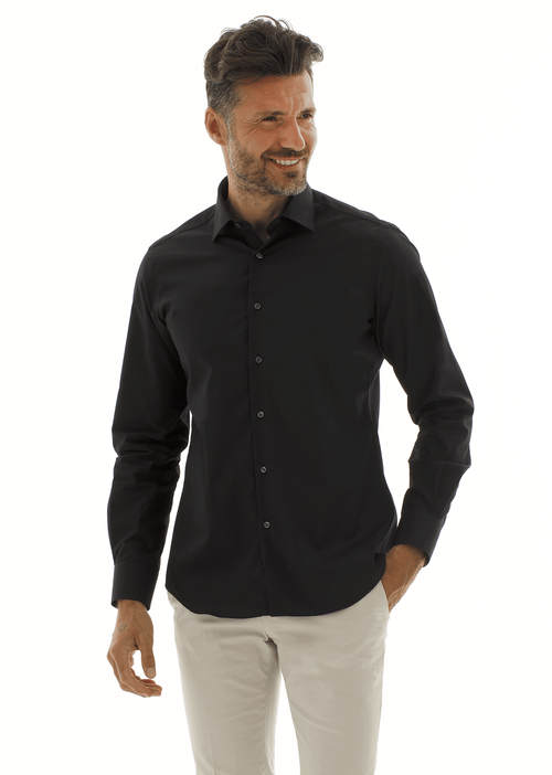 COTTONSTIR shirt in pure non-iron cotton. Poplin. Ingram   Man