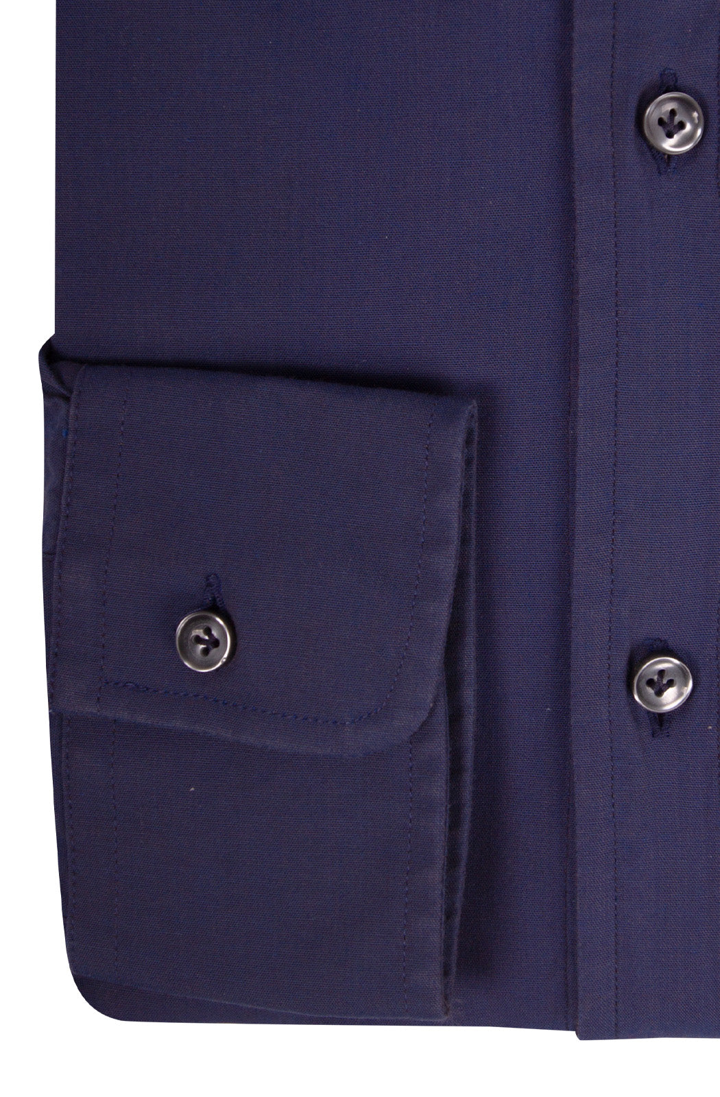 Camicia in cotone effetto lavato con inserti, vestibilità Slim. Disponibile colore prugna e blu. Ingram Uomo - blu