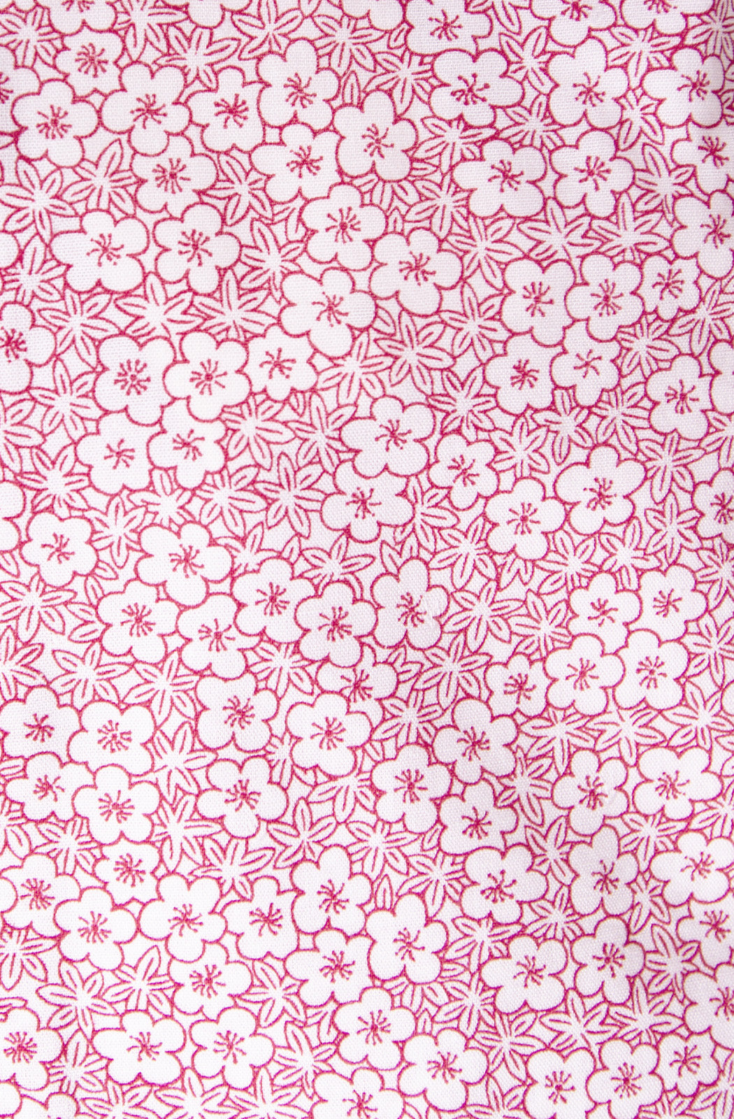 Camicia SLIM uomo in cotone con stampa floreale