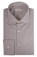 Camicia uomo con righe verticali 100% cotone  vestibilità Slim. Ingram uomo