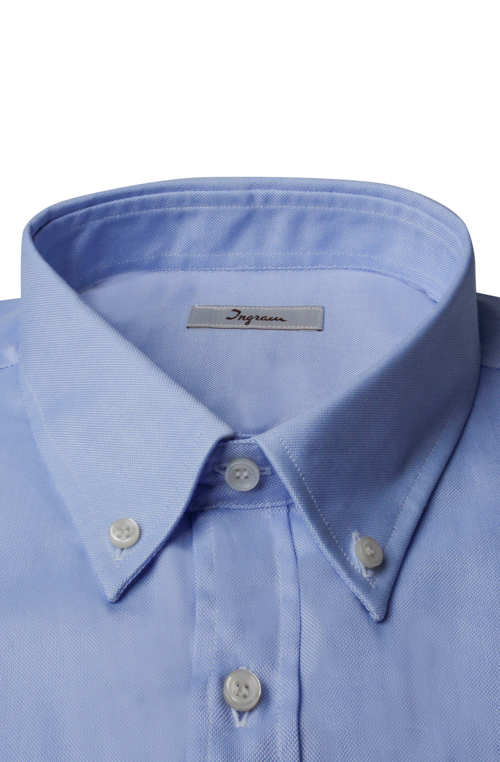 Camicia Ingram Oxford con collo button down, vestibilità classica - Celeste