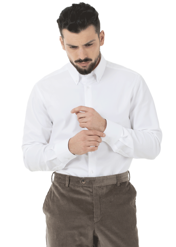 Camicia in oxford pinpoint. Ingram Uomo.
