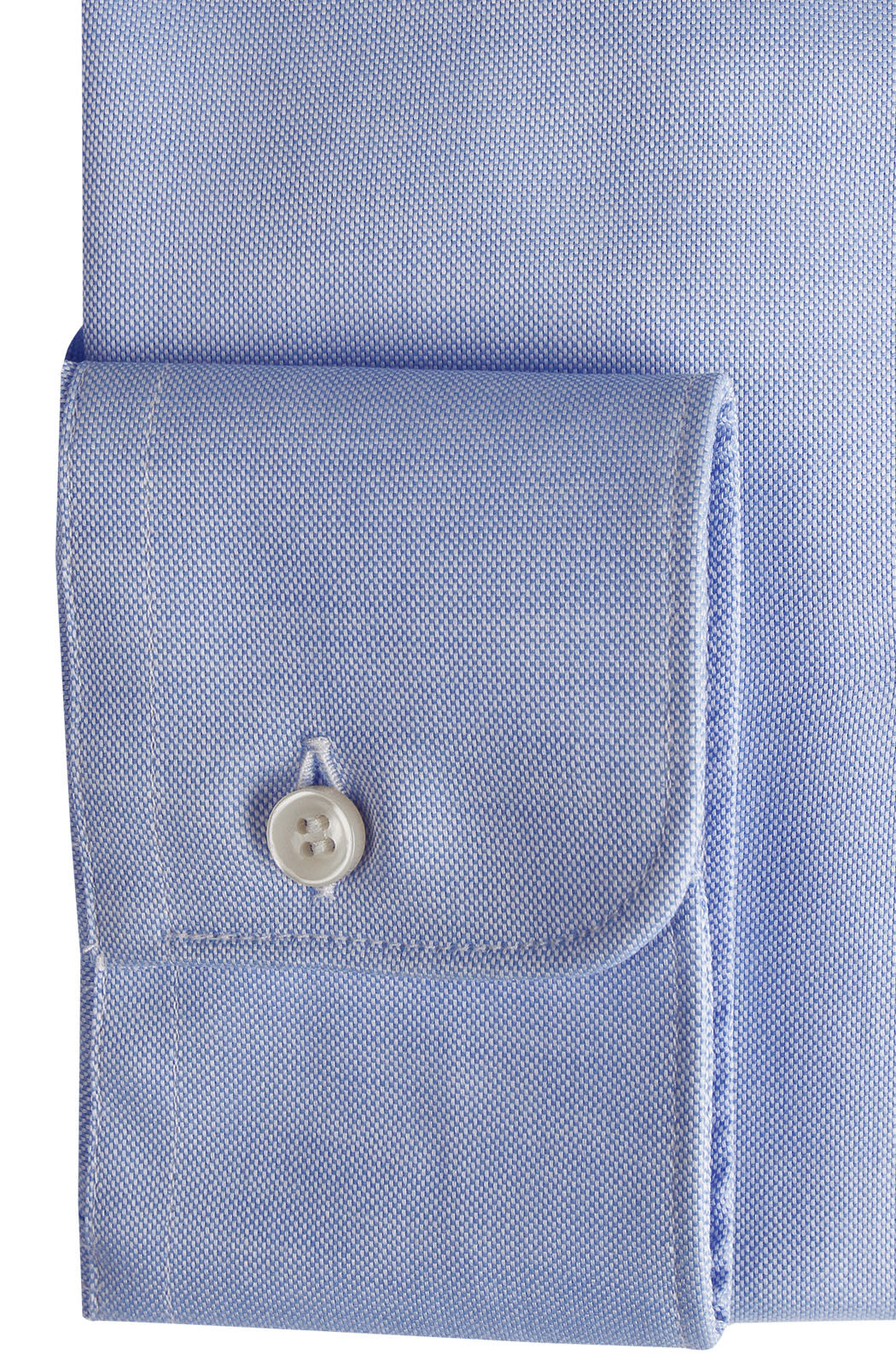 Camicia in oxford pinpoint, vestibilità slim. Ingram Uomo. - Celeste