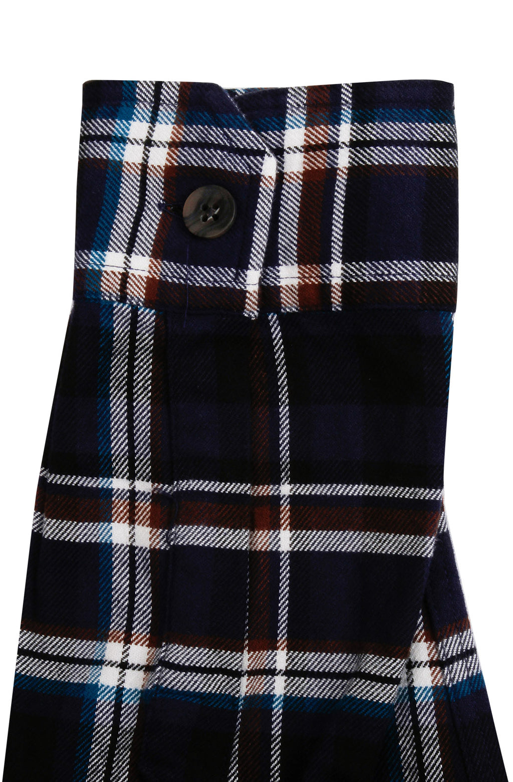 Overshirt in calda flanella di cotone doppio ritorto.