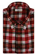 Overshirt in calda flanella di cotone.
