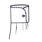 Rounded cuff